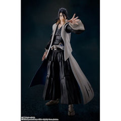 Bandai Tamashii Nations Bleach: Thousand-Year Blood War S.H.Figuarts Byakuya Kuchiki Action Figure