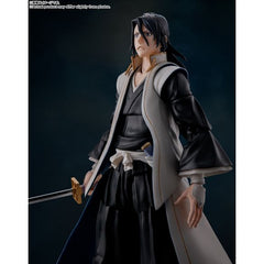 Bandai Tamashii Nations Bleach: Thousand-Year Blood War S.H.Figuarts Byakuya Kuchiki Action Figure