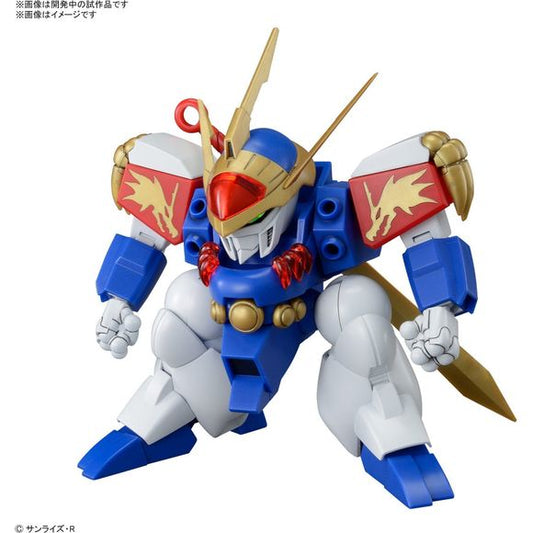 From "Mashin Hero Wataru", the demon god "Ryujinmaru" with the soul of Golden Dragon, the guardian god of Sokai Mountain, appears in HG! This model features various gimmicks and blocks that allow for various ranges of movements. Don't miss out on adding this model kit to your collection!

FEATURES: 
- Movable gimmicks are condensed in various parts of the main body with proportions that are faithful to the original image.
- By pulling out the waist, the range of motion of the hip joint is expanded, allowing
