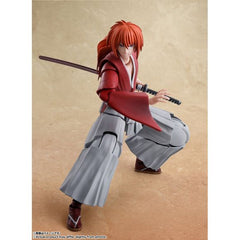 (PRE-ORDER: October 2024) Bandai Tamashii Nations Rurouni Kenshin S.H.Figuarts Kenshin Himura Action Figure
