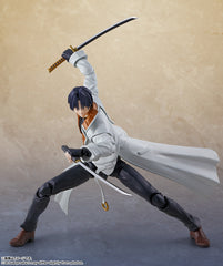 Bandai Rurouni Kenshin: Meiji Swordsman Romantic Story S.H.Figuarts Aoshi Shinomori Action Figure