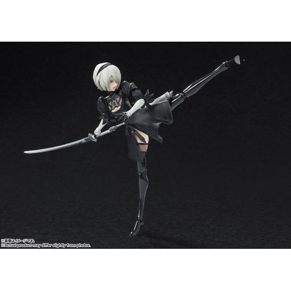 Bandai NieR: Automata Ver. 1.1a S.H.Figuarts 2B Action Figure | Galactic Toys & Collectibles