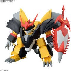From "Mashin Hero Wataru" comes a line-up of the demon "Jyakomaru" piloted by Tiger King!

FEATURES:
- Pursue proportions that are faithful to the original silhouette.
- Some replacement parts and built-in slide/rotation gimmicks enable transformation into the "Ferocious Tiger Form".
- Due to the structure of the shoulder joint, it is possible to reproduce the pose that pulls out the tiger sword.
- Tiger Sword can be stored in Tiger Shield.
- Tiger Shield can be held by the attached handle and attached to t