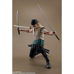 Bandai Tamashii Nations Netflix One Piece S.H.Figuarts Roronoa Zoro Action Figure