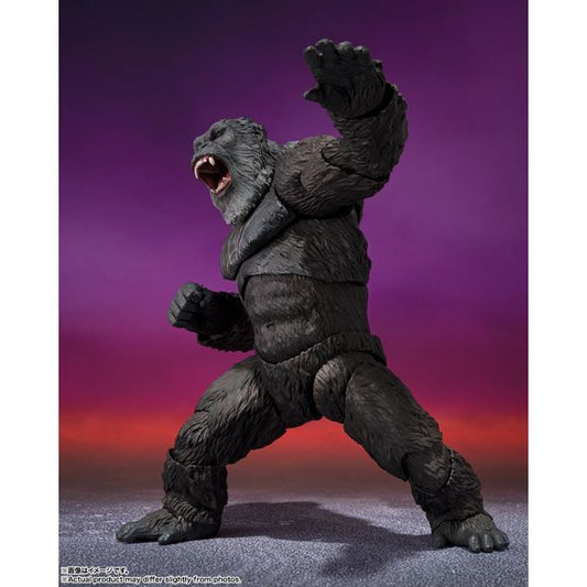 Bandai Godzilla x Kong: The New Empire S.H.MonsterArts Kong (2024) Action Figure | Galactic Toys & Collectibles