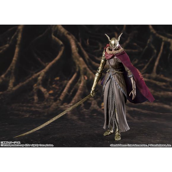 PRE-ORDER: Expected to ship in September of 2025

Malenia, Blade of Miquella" from "ELDEN RING" appears in S.H.Figuarts. The second figure of S.H.Figuarts from the ''ELDEN RING'' series. A wide variety of optional parts are included, including a prosthetic sword. Scenes from the game can be recreated using a cloak with built-in wires