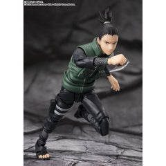 (PRE-ORDER: March 2025) Bandai Naruto S.H.Figuarts Shikamaru Nara -Brilliant Strategist- Action Figure