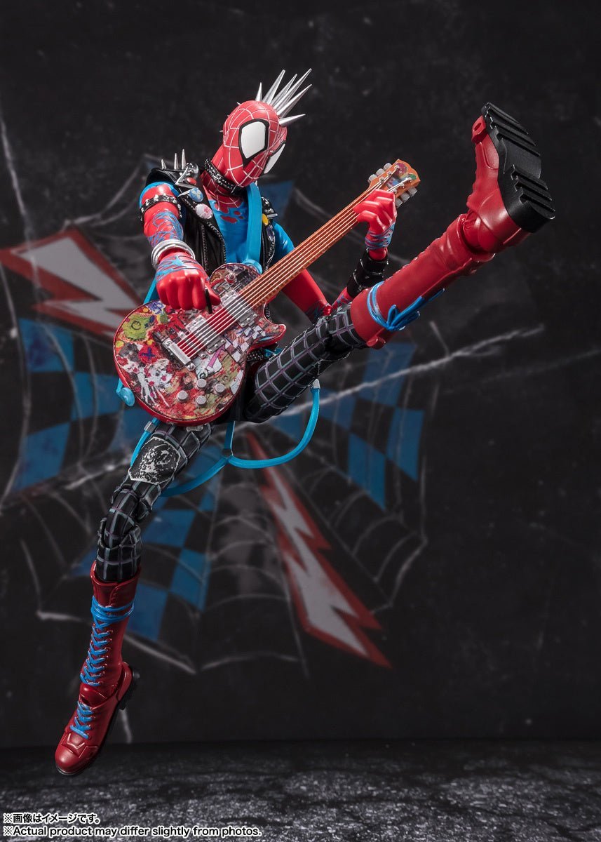 (PRE-ORDER: October 2024) Bandai Tamashii Nations Spider-Man: Across the Spider-Verse S.H.Figuarts SPIDER PUNK Action Figure | Galactic Toys & Collectibles