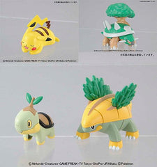 Bandai Hobby Pokemon Torterra Evolution Set Plastic Model Kits