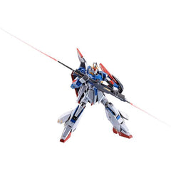 The latest alloy transformable finished product "ZETA GUNDAM" has been released by a luxurious lineup of creators, with Naka Morifumi, who served as the mechanical animation director for "Mobile Suit Gundam Z (Zeta) A New Translation" as styling advisor.

In addition to the beautiful wave rider form reminiscent of the movie, experience the "new imagining" of ZETA GUNDAM unique to METAL BUILD, which incorporates many new elements such as the telescopic/suspended beam rifle and the deployment of the calf thru
