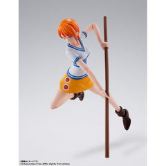 (PRE-ORDER: October 2024) Bandai Tamashii Nations One Piece S.H.Figuarts Nami -Romance Dawn- Action Figure