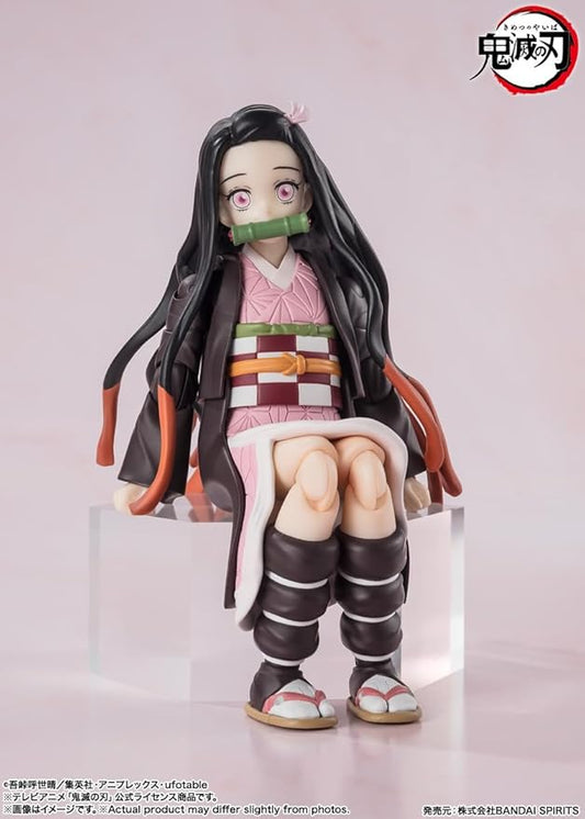 Bandai Demon Slayer: Kimetsu no Yaiba S.H.Figuarts Nezuko Kamado Action Figure