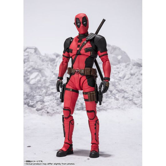 Bandai Tamashii Nations Deadpool & Wolverine S.H.Figuarts Deadpool Action Figure