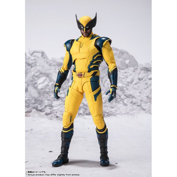 PRE-ORDER: Expected to ship in January of 2025

"Wolverine'' is three-dimensionalized wearing a yellow suit and a distinctive head mask. You can recreate poses typical of the character, such as Wolverine's brave action scenes with his sharp claws and his wild, clenched expression. [Set Contents] Body, Replacement wrist parts left and right 4 types each, Replacement head parts