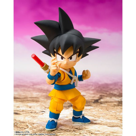 Bandai Tamashii Nations Dragon Ball DAIMA S.H.Figuarts Son Goku (Mini) Action Figure