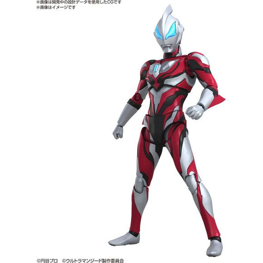 PRE-ORDER: Expected to ship July 2024

Ultraman Geed Primitive from "Ultraman Geed" joins the "Figure-Rise Standard" action figure model kit lineup from Bandai! You can reproduce the charging and firing pose for the Wrecking Burst with abundant effect parts and an incredible range of motion! Effect parts that can be attached to the hands and head for the charging pose are included, as is an effect part for the firing of the Wrecking Burst. The parts at the back of the neck sink into the head to allow for in