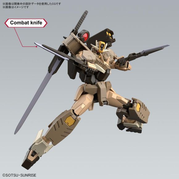 (PRE-ORDER: August 2024) Bandai Hobby Gundam 00 Command Qan[T] (Desert Type) HG 1/144 Scale Model Kit | Galactic Toys & Collectibles