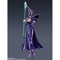 (PRE-ORDER: April 2025) Bandai Yu-Gi-Oh! S.H.MonsterArts Dark Magician Action Figure