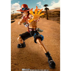 Bandai Tamashii Nations One Piece S.H.Figuarts Portgas.D Ace - Fire Fist - Action Figure