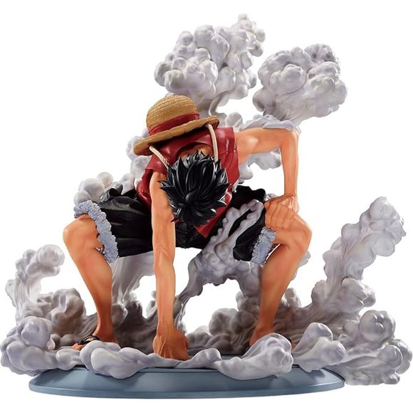 Standing at approximately 4.7" tall, Luffy is seen in his popular pose. Masterlise Figures are Ichibansho's premiere statue line featuring a larger size compared to other figures and high-quality detail. This line is truly a masterpiece for fans to collect! Be sure to collect this and enhance your display with other incredible Ichibansho One Piece figures!