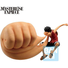 Bandai One Piece Ichibansho Monkey D. Luffy Gear 3 (Road to King of the Pirates) Masterlise Figure