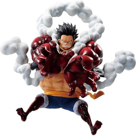 Standing at approximately 7.9" tall, Luffy is seen in his popular pose. Masterlise Figures are Ichibansho's premiere statue line featuring a larger size compared to other figures and high-quality detail. This line is truly a masterpiece for fans to collect! Be sure to collect this and enhance your display with other incredible Ichibansho One Piece figures!