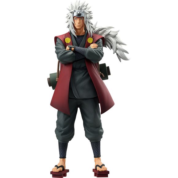 Celebrate the wisdom and strength of Jiraiya, the legendary Toad Sage, with this Masterlise ICHIBANSHO Figure. Known for his unparalleled ninja skills and unyielding spirit, Jiraiya stands ready to impart his knowledge and protect the Hidden Leaf Village. This figure captures the essence of a true shinobi master.

Approximately 9.8" tall