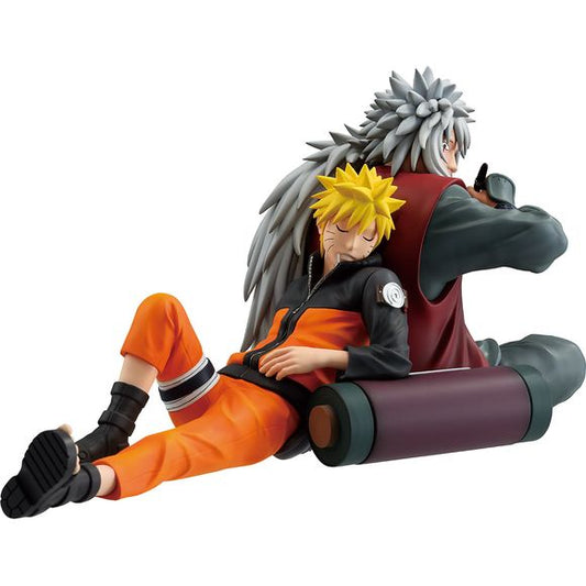 Bandai Naruto Shippuden Ichibansho Naruto Uzumaki & Jiraiya (Legendary Sannin Ver.) Masterlise Figure