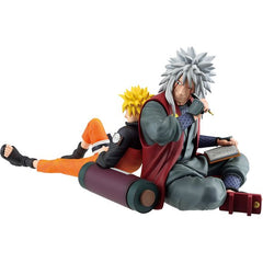 Bandai Naruto Shippuden Ichibansho Naruto Uzumaki & Jiraiya (Legendary Sannin Ver.) Masterlise Figure