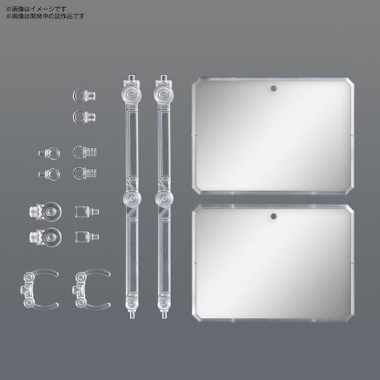 Bandai Spirits Hobby Action Base 7 Clear - Mirror Sticker Set (2 Pack)