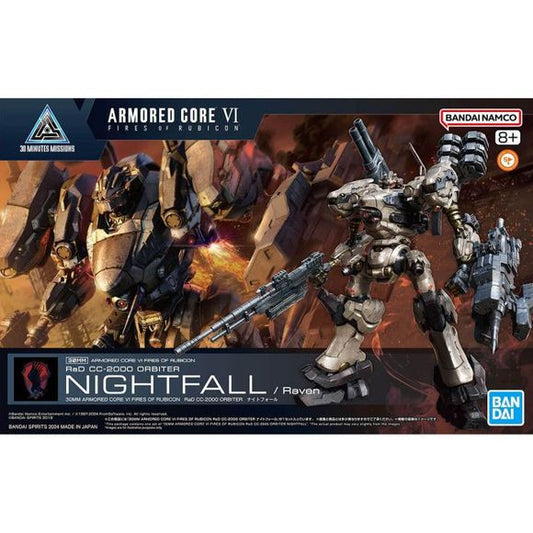 Bandai 30MM RaD CC-2000 Orbiter Nightfall Replacement Runners A1 & D2
