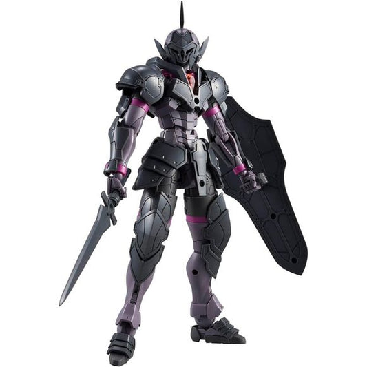 Bandai's new figure-kit series, "30MF (30 Minutes Fantasy)," debuts with the Rosan Knight! This new lineup allows you to create your own fantasy-based figures and characters! The starter set includes armor and armed parts in addition to the base "silhouette" (elementary body). The "silhouette" is fully posable like a human body; movable axes are provided on the head and neck for natural flexibility. The new structure of the shoulder joint keeps the body line intact, even in bold poses. The movable parts of