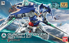 From "Gundam Build Divers" comes the Gunpla used by the hero of the series, the Gundam 00 Diver! This suit uses the 00 Gundam as its base, and can be customized in any number of ways. It comes with 3 types of right and left hands for holding different kinds of weapons, such as those from the HGBC series, or other weapon parts from previous HG releases. Certain parts of the kit feature 3mm joints to allow all kinds of optional parts to be used. It also offers a wide range of movement, allowing for all kinds