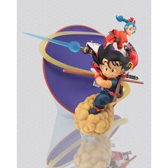 Bandai Tamashii Dragon Ball FiguartsZERO Son Goku & Bulma Figure Statue