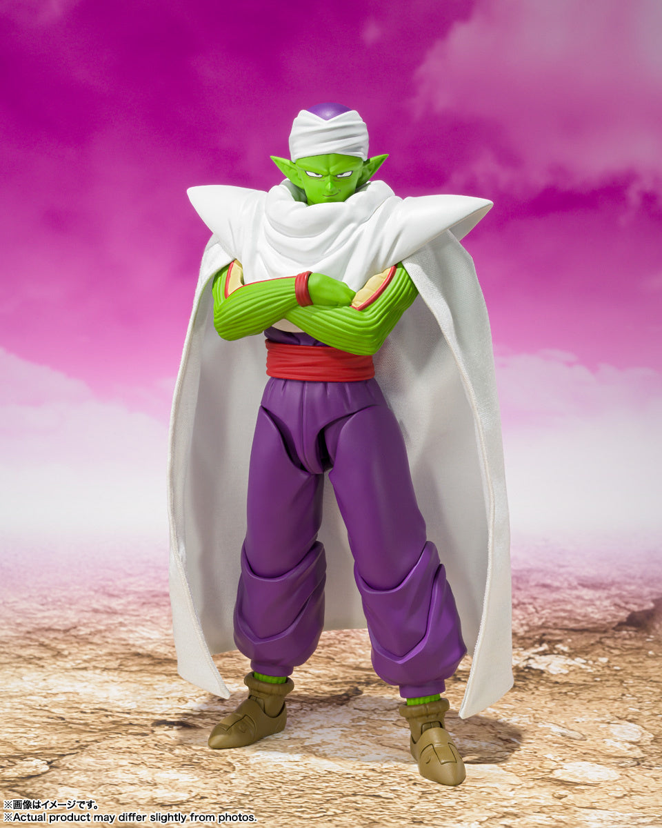 PRE-ORDER: Expected to ship in October of 2025

Piccolo" from "Dragon Ball DAIMA" is available in S.H.Figuarts!. The character is completely newly sculpted S.H.Figuarts to match the character design as it appears in "Dragon Ball DAIMA"! Measures approximately 6.3in tall