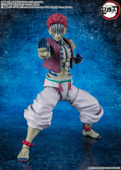 PRE-ORDER: Expected to ship in September of 2025

"Akaza" appears in S.H.Figuarts. With overwhelmingly detailed articulation, battle scenes can be recreated. [Set Contents] Body, Replacement wrist parts: 1 type left, 2 types right, 4 types of replacement facial expression parts