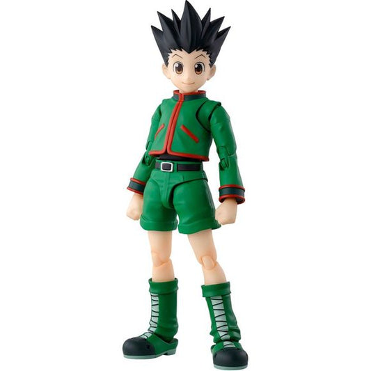 PRE-ORDER: Expected to ship in August of 2025

Gon from HUNTERxHUNTER JOINS S.H.Figuarts!

In addition to a wide variety of facial expression parts to recreate daily and battle situations, effect parts are also included that allow you to recreate the “Rock' and “Scissors” of Gon’s special Nen ability, “Jajanken”!