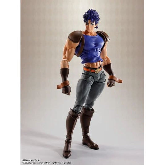 PRE-ORDER: Expected to ship in January of 2026

The technology of S.H.Figuarts has been condensed to create a powerful muscle model and a movable mechanism that allows the reproduction of iconic poses and action poses. In order to express the clear facial features to the fullest extent, "TAMASHII Digital Painting Technology" is used. A dedicated pedestal with an original design print is also included so that you can enjoy bold poses. [Set Contents] Main body, 5 types of interchangeable wrist parts (left and
