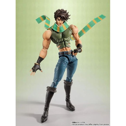 PRE-ORDER: Expected to ship in February of 2026

Using the full power of S.H.Figuarts technology, we have developed a movable mechanism that allows for powerful muscle sculpting and the reproduction of iconic poses and action poses. In order to bring out the best in his facial features, we have used "TAMASHII Digital Painting Technology." A special pedestal with an original design print is also included so that you can enjoy bold poses. The wired scarf also allows for the expression of flowing movements.