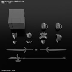 PRE-ORDER: Expected to ship in January 2025

Bandai's "30MF (30 Minutes Fantasy)" model-kit series expands with their 30MF Item Shop 2 (Fighter Option)! This set is filled with weapons and items that expand the range of their Class-Up Armor lineup!

[Includes]:

Lance
Twin Sword (x1 set)
Armor parts (x1 set)
Wooden mug (x2)
Wooden box
Joint part