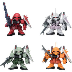 Bandai SEED Destiny Senshi BB ZGMF Zaku Series Set SD Model Kit