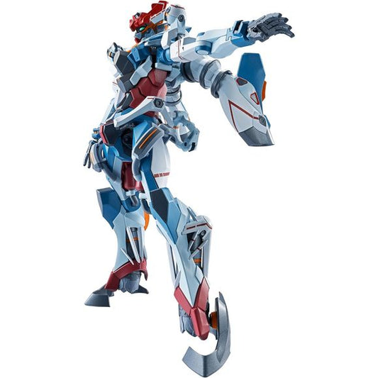 The protagonist's mobile suit ""GQuuuuuuX"" from the new Gundam Series title ""MOBILE SUIT Gundam GQuuuuuuX"","" is now available in METAL ROBOT SPIRITS! Experience the charm of ""GQuuuuuuX"" with the METAL ROBOT SPIRITS finished figure line, which boasts high quality with its metallic texture and weight, precise markings and coloring! [Set Contents] Main body, 4 pairs of interchangeable hands, Interchangeable head part, Weapons, Effect parts set, Weapon mount parts set, Dedicated stand