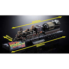Bandai Tamashii Nations Chogokin Back To The Future Part III Time Train Figure