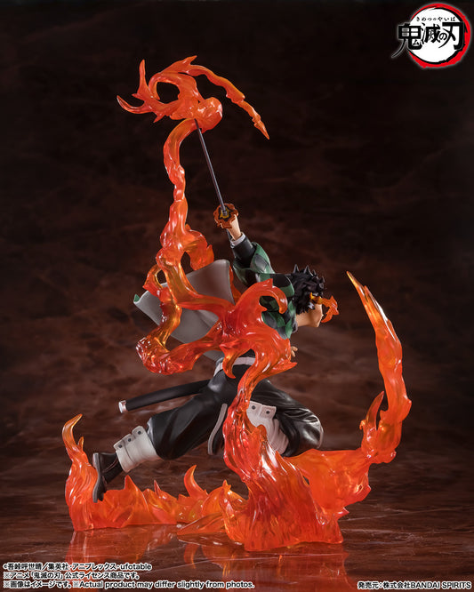 (PRE-ORDER: October 2025) Bandai Demon Slayer FiguartsZERO Tanjiro Kamado Rengoku Tsuba ver. Figure