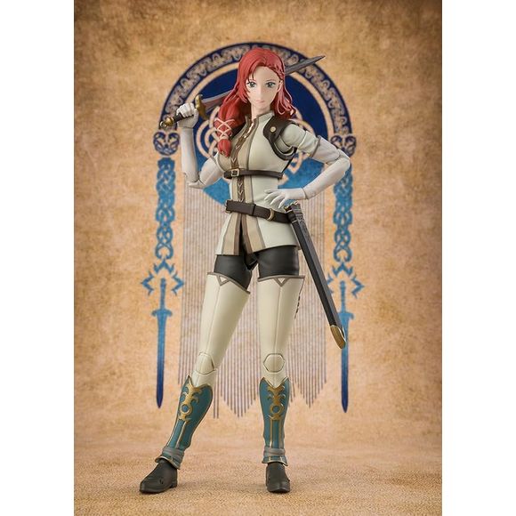 From the film "The Lord of the Rings: The War of the Rohirrim", the main character Hera is available in S.H.Figuarts!

She is the young princess of Rohan. Weapon parts and multiple hand parts which can be used to recreate action scenes of protecting the kingdom with her skilled swordsmanship, as well as two exchangeable facial expression parts that accentuates her intelligence and strength are also included.

[Set Contents]

Main body
Exchangeable hand left/right x 4 types
Exchangeable expression parts x 2