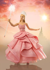 PRE-ORDER: Expected to ship in June of 2026

GLINDA performed by Ariana Grande is now joining the S.H.Figuarts series!  Glinda's multi-layered pink bubble dress is recreated with delicate sculpting and a sheer color palette. Her glittering wand and tiara are also meticulously designed.