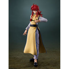 PRE-ORDER: Expected to ship in June of 2026

Kurama makes his S.H.Figuarts debut, appearing in his outfit from the battle against Team Toguro in the Dark Tournament Saga. The figure is sculpted to capture his elegant standing poses, and includes his "Rose Whip" as an optional part to recreate dynamic battle scenes.
