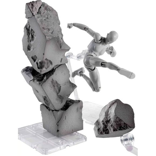 (PRE-ORDER: December 2025) Bandai Tamashii Effects Concrete Crash for S.H.Figuarts