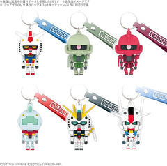 Bandai Gundam SEED Aile Strike Ailestpla-kun 3D Rubber Mascot Keychain