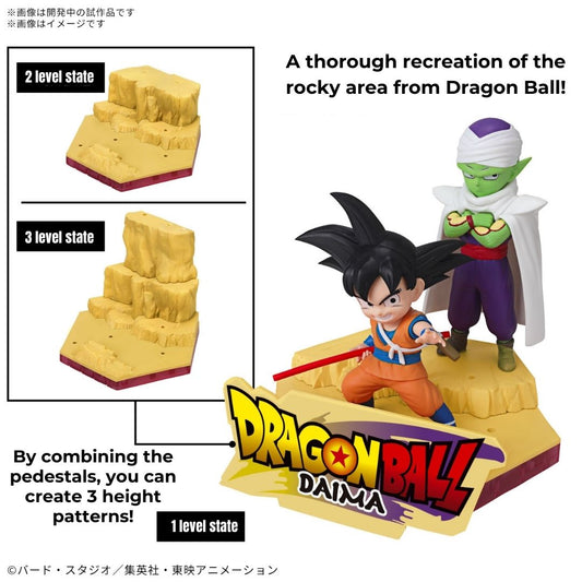 (PRE-ORDER: June 2025) Bandai Dragon Ball DAIMA Son Goku (Mini) & Piccolo (Mini) Model Kit